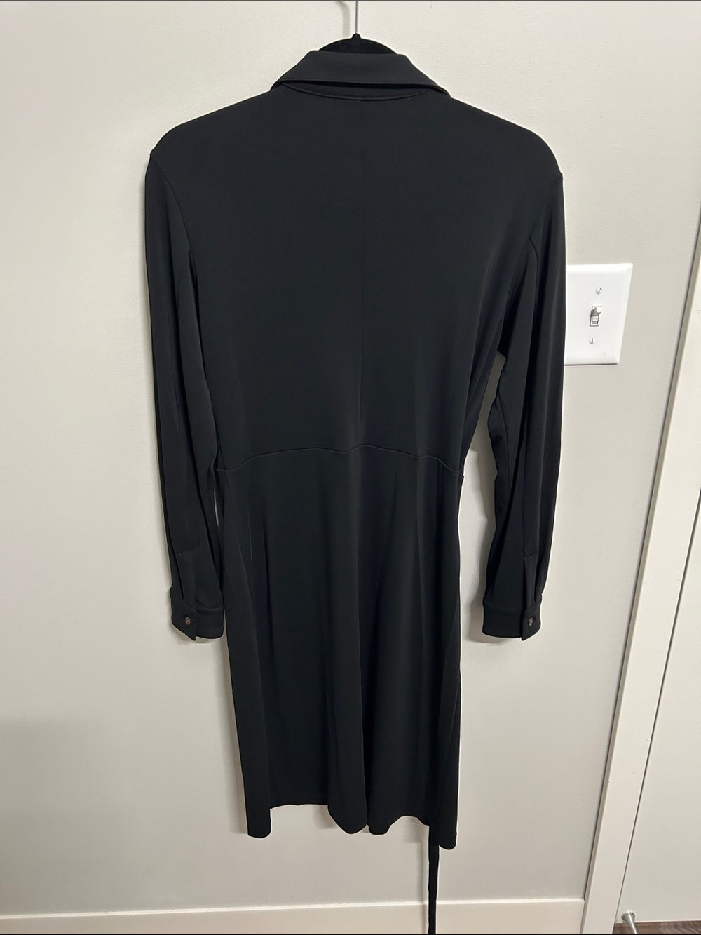 Ann Taylor Wrap Dress in Black NWT - Picture 3 of 8